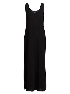 Amelin Cotton Gauze Maxi Dress
