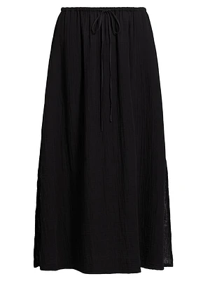 Avryll Cotton Gauze Maxi Skirt