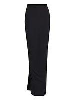 Echauffe Ruched Jersey Maxi Skirt