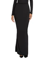 Echauffe Ruched Jersey Maxi Skirt