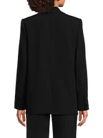 Cassandra Embellished Appliqué Blazer
