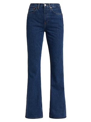 The Riding High-Rise Flare Jeans