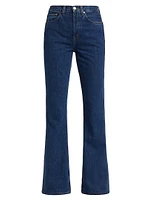 The Riding High-Rise Flare Jeans