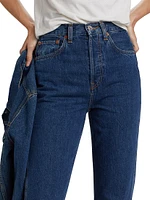 The Riding High-Rise Flare Jeans
