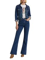 The Riding High-Rise Flare Jeans
