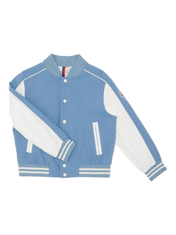 Kid's Kobby Chambray Bomber Jacket