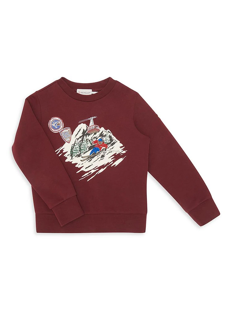 Little Boy's & Crew Neck Sweatshirt