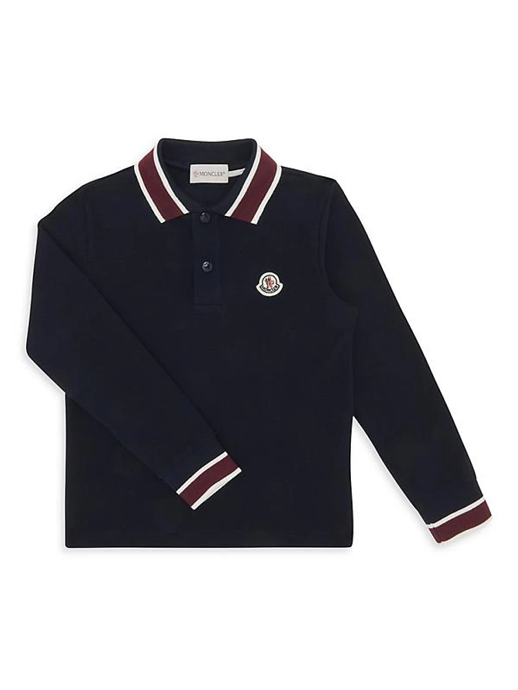 Boy's Long Sleeve Polo Shirt