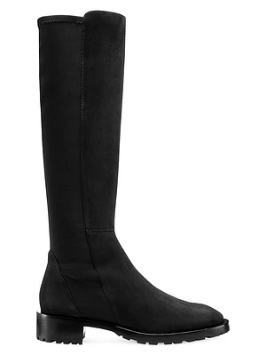 5050 Suede Knee-High Lug Boots