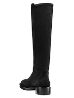 5050 Suede Knee-High Lug Boots