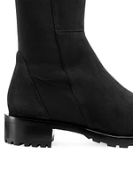 5050 Suede Knee-High Lug Boots