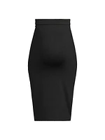 Hillary Maternity High-Rise Midi-Skirt