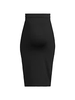 Hillary Maternity High-Rise Midi-Skirt