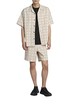 Cotton-Blend Weave Shirt