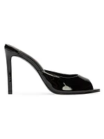 Alessia Patent 100MM Mules