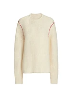 Cloud Wool-Blend Crewneck Sweater