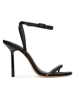 Rumi 100MM Satin Sandal Heels