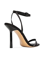 Rumi 100MM Satin Sandal Heels