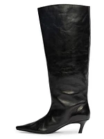 Stass 50MM Leather Boots