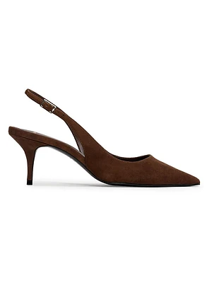 Alloy 65MM Suede Pumps