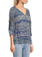 Mazzy Ruched Blouse