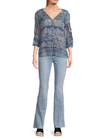 Mazzy Ruched Blouse