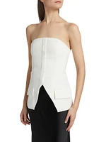 Petra Strapless Tailored Top