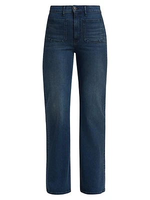 Crosbie High-Rise Wide-Leg Jeans