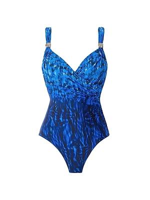 Paka Mayan Siren Abstract One-Piece Swimsuit