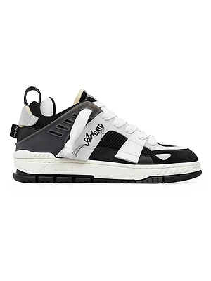 Area Patchwork Low-Top Sneakers