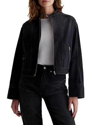 Laney Denim Crop Jacket