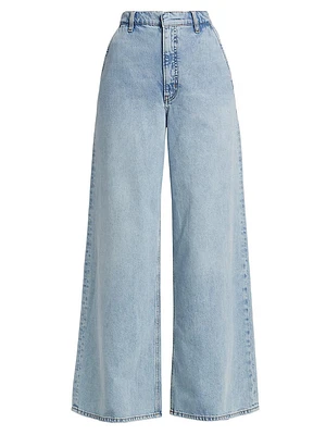 The Wide Denim Trousers