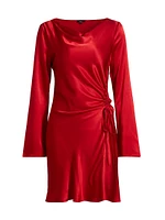 Alessandra Satin Minidress