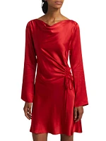 Alessandra Satin Minidress