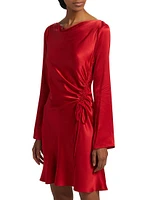Alessandra Satin Minidress