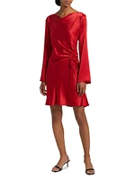Alessandra Satin Minidress