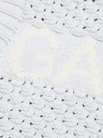 Textured Cotton Pointelle Vest