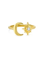 Tillya Tepe Aï Khanum 18K Yellow Gold & 0.10 TCW Diamond Ring