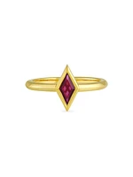 Tillya Tepe Zan 18K Yellow Gold & Ruby Ring