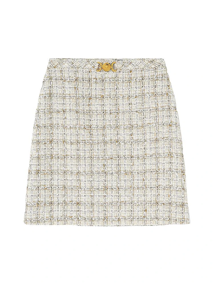 Tweed Miniskirt