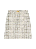 Tweed Miniskirt