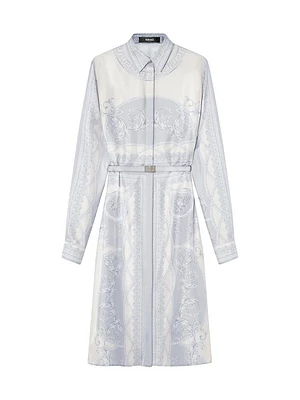 Coupe Des Dieux Silk Shirtdress