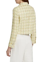 Grid Tweed Jacket