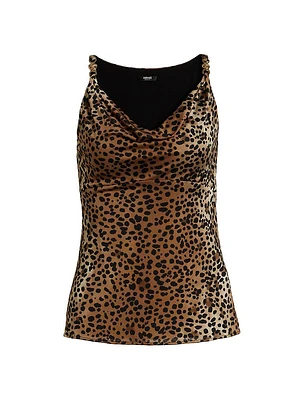 Leopard Liquid Jersey Top