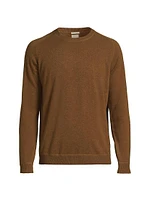 Cashmere Button-Front Sweater