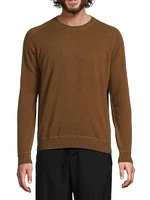 Cashmere Button-Front Sweater