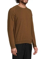 Cashmere Button-Front Sweater