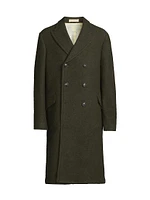 Double-Breasted Cashmere Overcoat