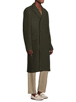 Double-Breasted Cashmere Overcoat
