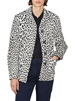 Cairo Animal Print Military Jacket